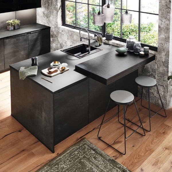 encimeras cocina exposición forma cerámicas